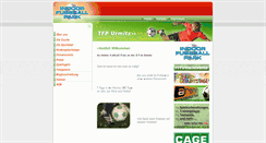 Desktop Screenshot of indoorfussballpark.de
